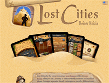 Tablet Screenshot of lostcitiesapp.com